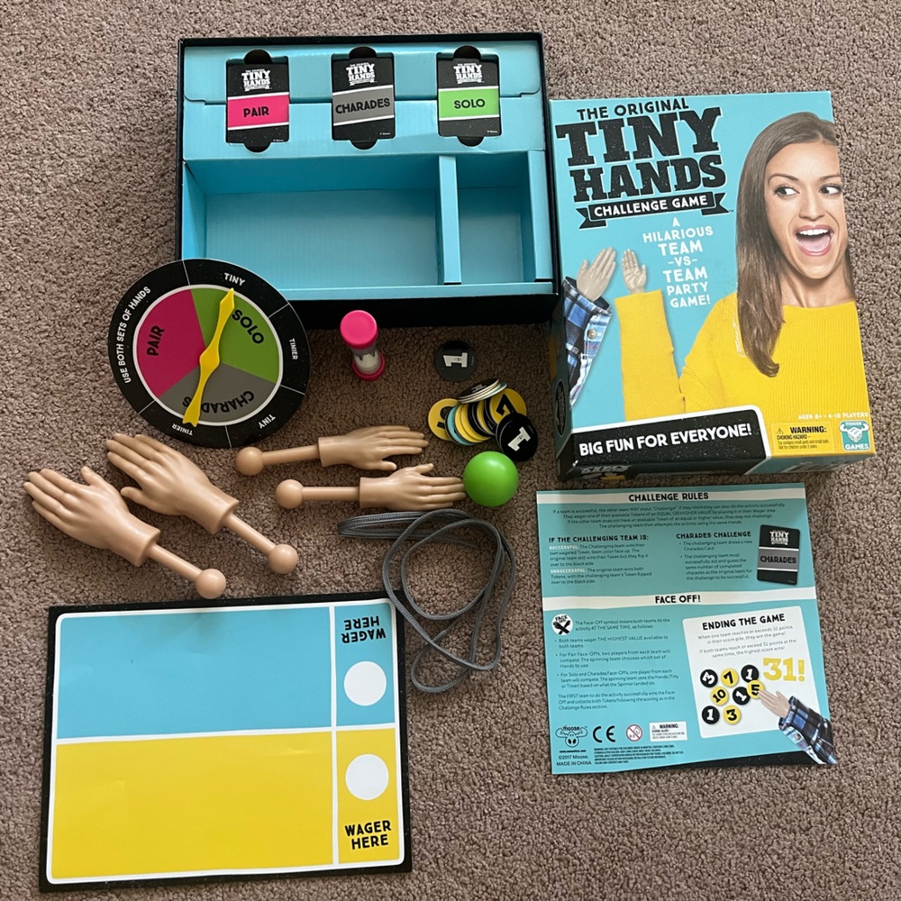 The Original TINY HANDS Challenge Game